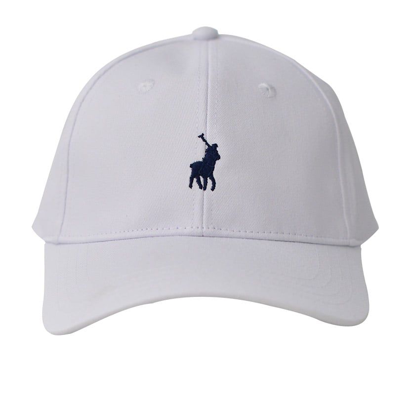 Polo Cap 6 Panel Classic White