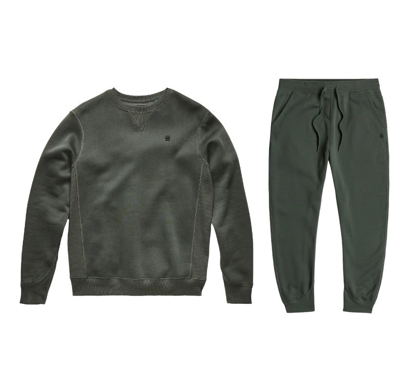 G Star Pacior Core Tracksuit Olive