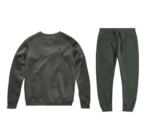 G Star Tracksuit Pacior Core Graphite