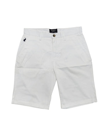 Polo Shorts Chino White