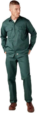 Dickies 847 Long Sleeve Shirt Emerald