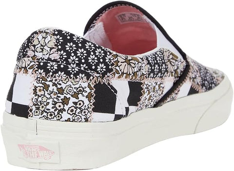 Vans Classic Slip-On Patchwork Floral Black/Pink