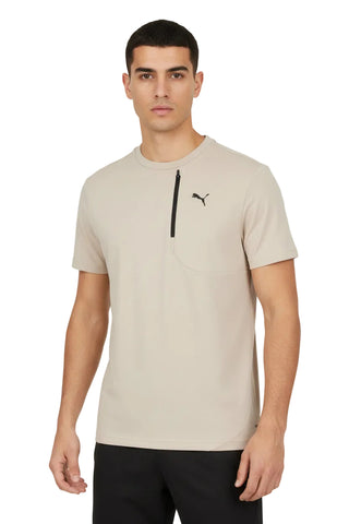 Puma T-Shirt Tech Silver Fog