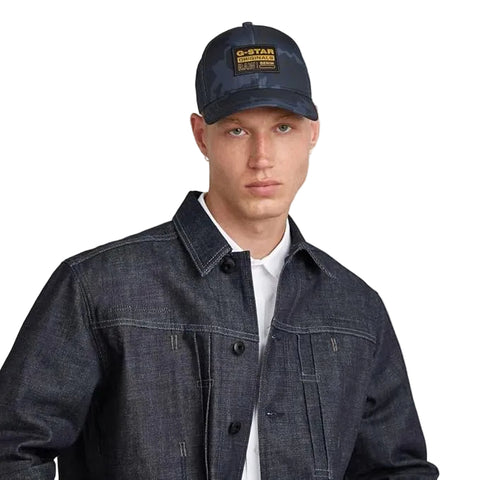 Gstar Caps Baseball Trucker Ink Navy Camo