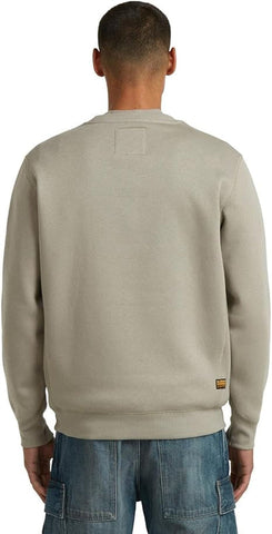 G Star Sweater Premium Core Elephant Skin Grey