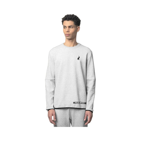 Polo Sport Long Sleeve Tracksuit - Grey Melange