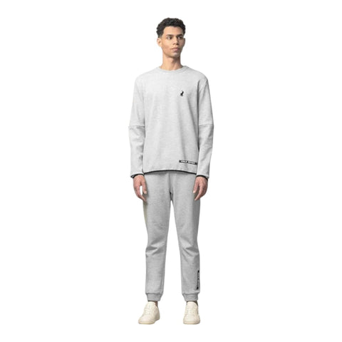 Polo Tracksuit Mens Sport Grey Melange