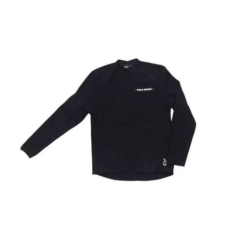 Polo Tracksuit Mens Sport Tech Cuffed Fleece Black