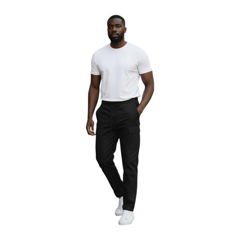 Polo trackpants Mens Cargo Sport Black