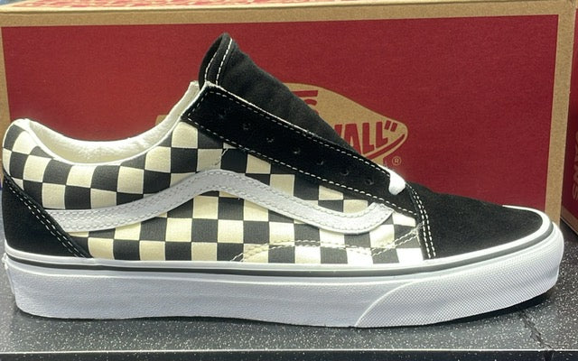 Vans Old Skool Primary Check Black/White