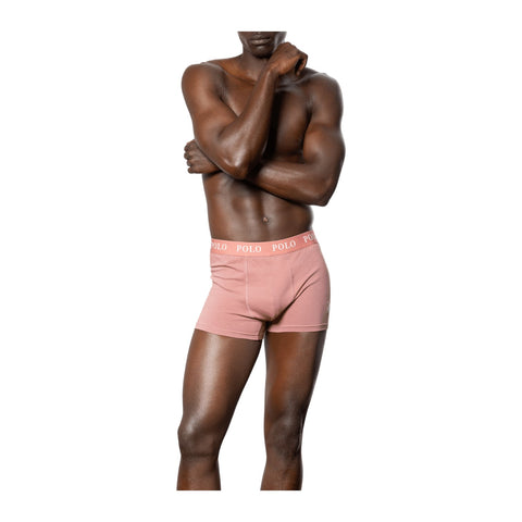 Polo Mens Boxer Multi 2 Pack - Pink/Blue