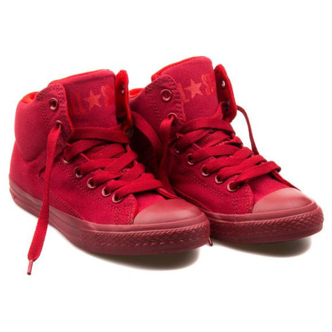 Converse School Kids Chuck Taylor All Star Hi Street Mono Red
