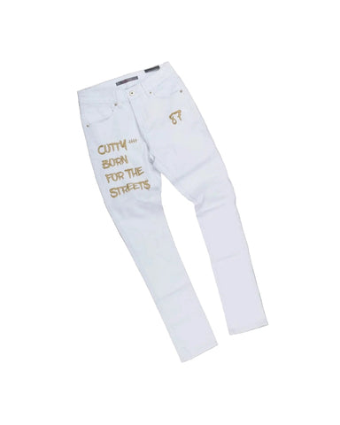 Cutty Jeans Cobbler White