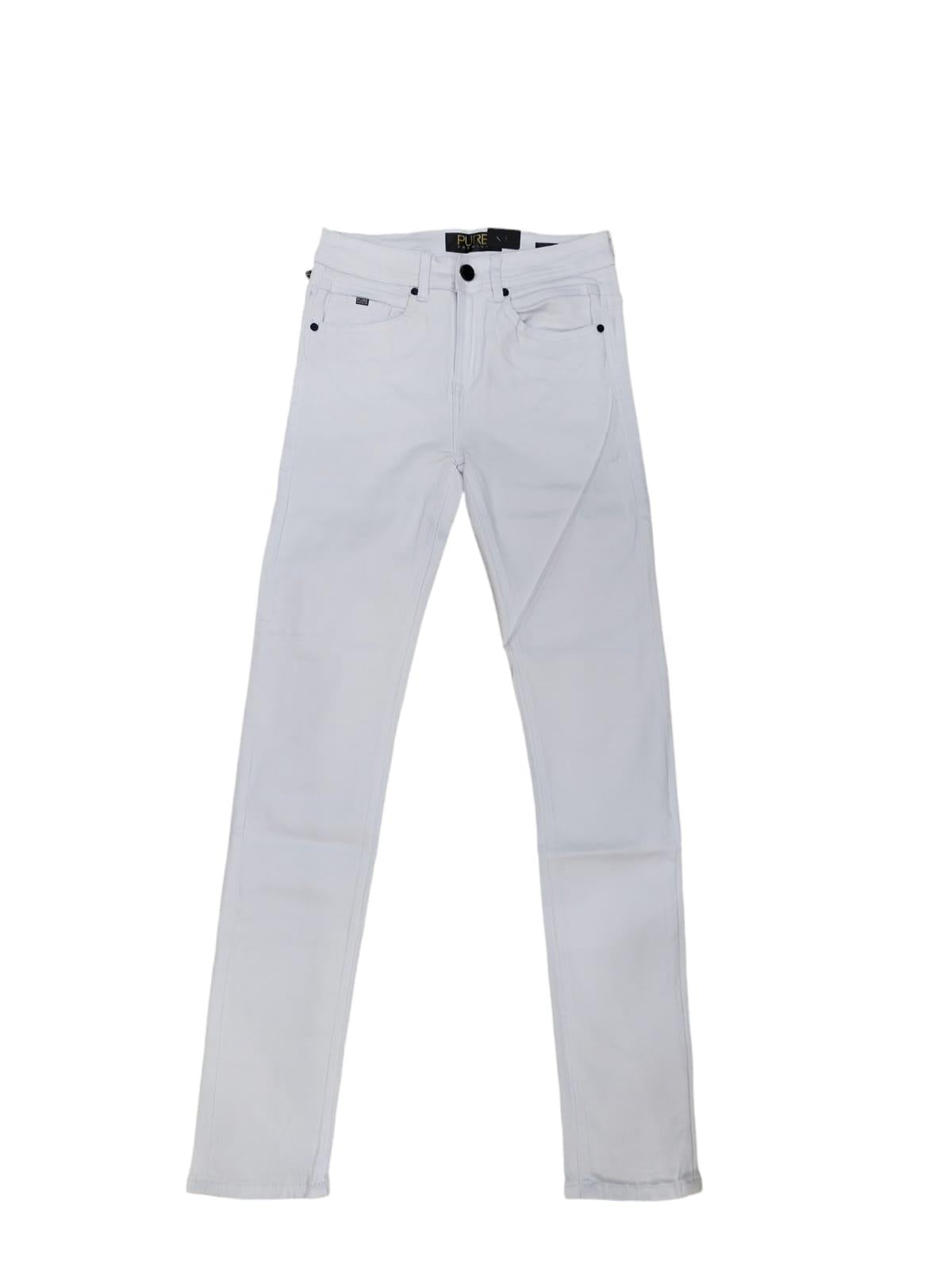 Pure Premium Jeans Enzo Skinny White
