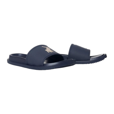 Polo Mens Pony Pool Sandals - Navy Blue