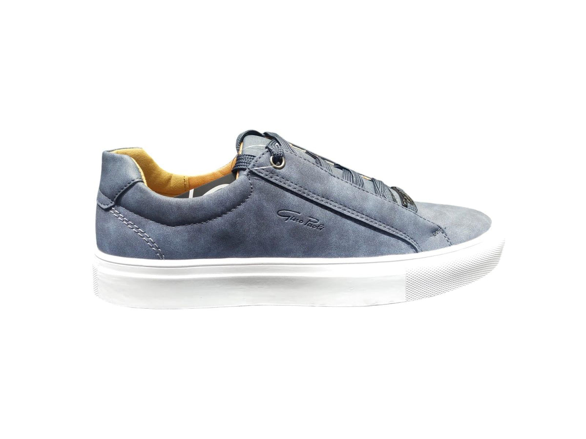 Gino Paoli Mens Ben Denim Sneaker