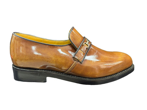 Saxone Formal Shoe 32071 Ivywood Tan