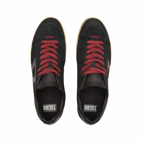 Diesel S-Leroji Low Black Suede