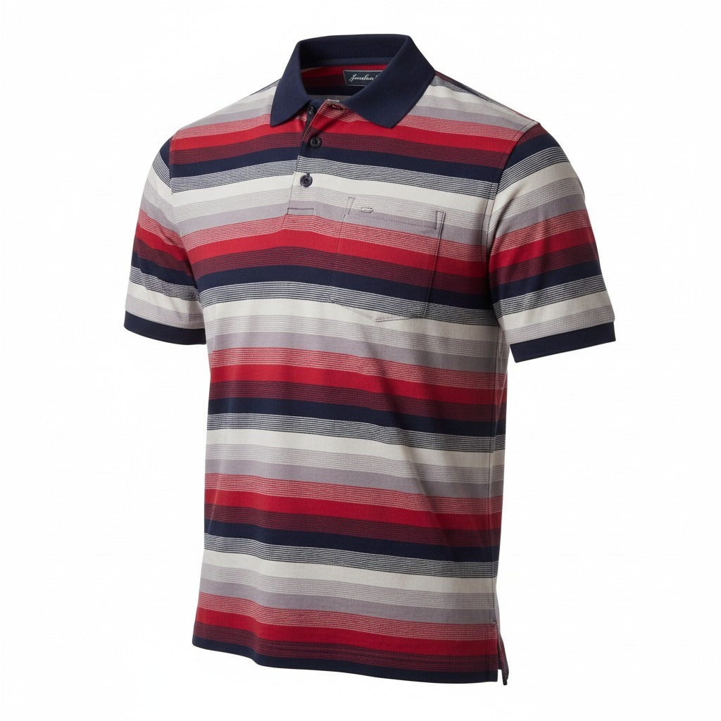 Jonathan D Golfer Merc Navy/Red