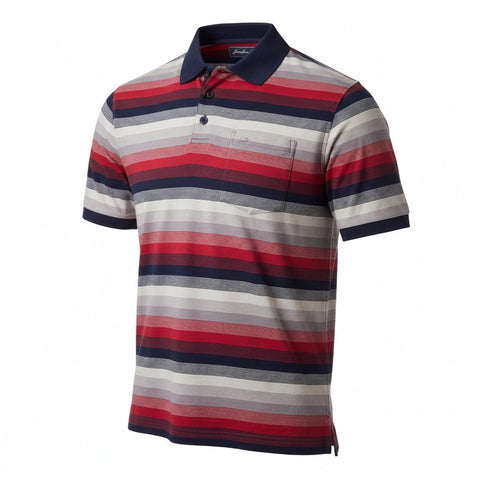 Jonathan D Golfer Merc Navy/Red