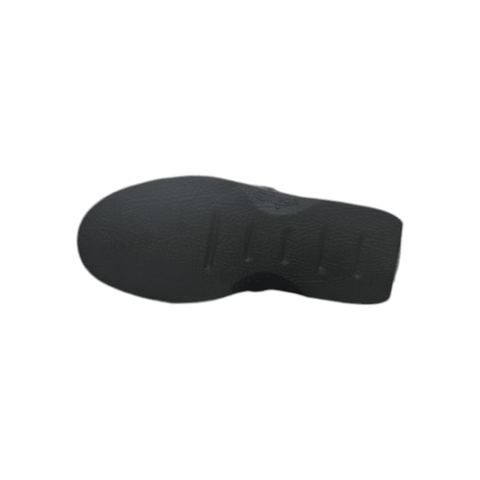 Men's Omega Croc Leather Lace-Up Shoes Natan Black