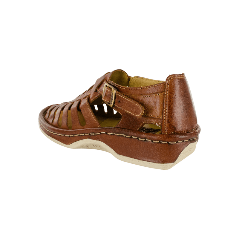 Omega Duna Buffalo Terracotta Sandals Kgosi Tan