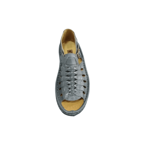 Omega Sandals Kgosi Soft Saddle Charcoal Grey
