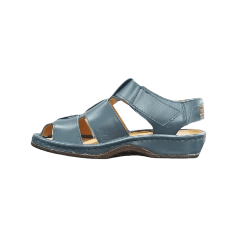Men's Omega Sjava Soft Saddle Navy Sandals