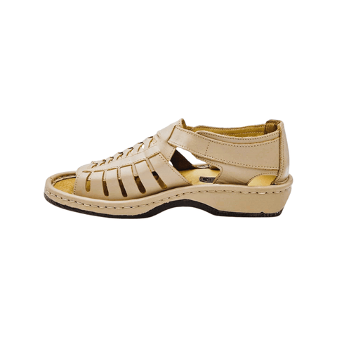 Omega Sandals Kgosi Soft Saddle Taupe Beige