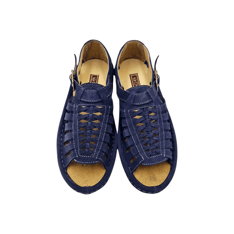 Omega Kgosi Midrid Suede Navy Sandals