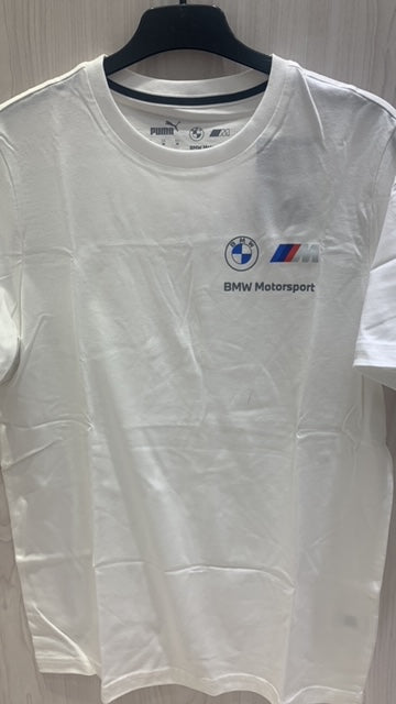 Puma T-Shirt Mms Logo White