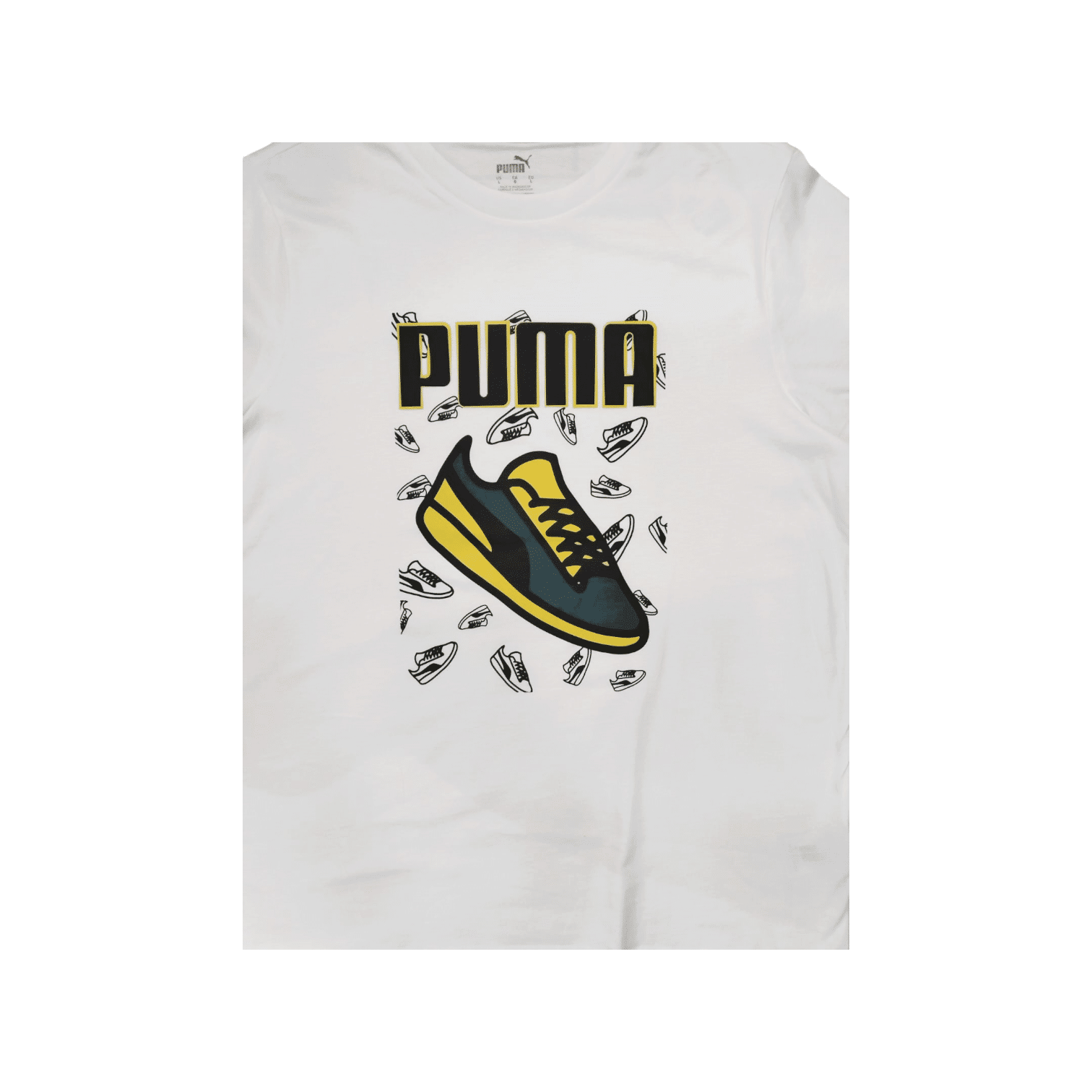Puma Graphics Sneaker T-Shirts White