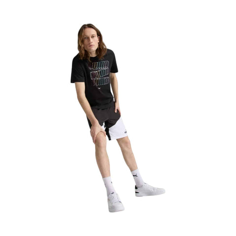 Puma T-Shirt Ess Logo Lab Hog Black