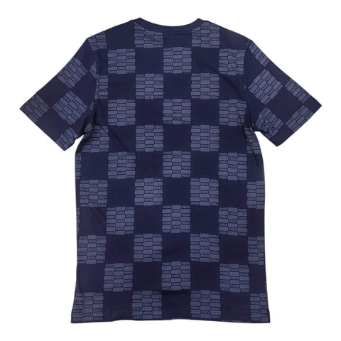Puma T-Shirt Aop United Navy/Yellow