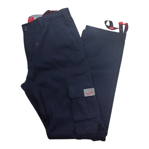 Cutty Utey Utility Cargo Pants – Navy Blue