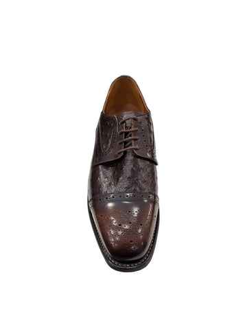 Bishop Lace Up Formal Shoe 50305 Chocolate