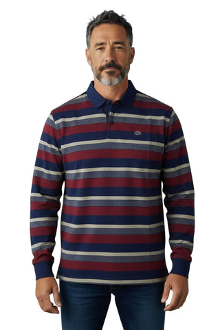 Brentwood Longsleeve Golfer Cypress Burgandy