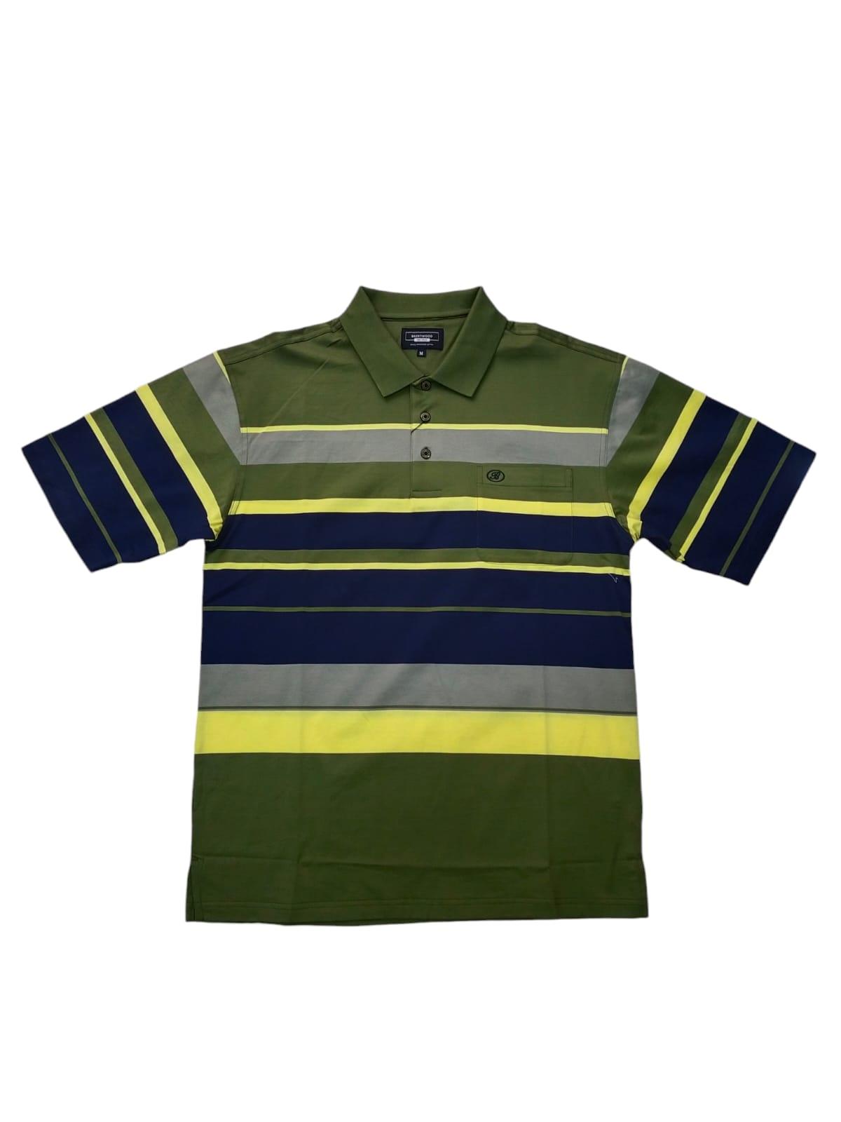 Brentwood Golfer Merton Olive/Navy