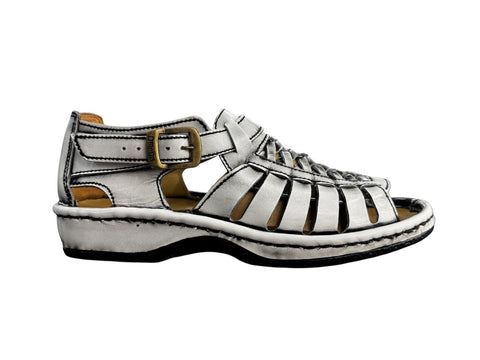 Omega Sandals Fiesta White/Black