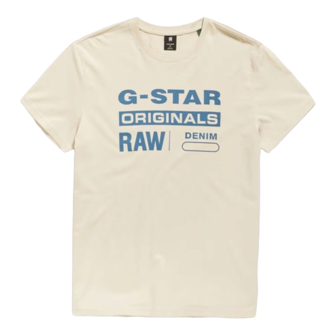 G Star T-Shirt Originals Blue Stone