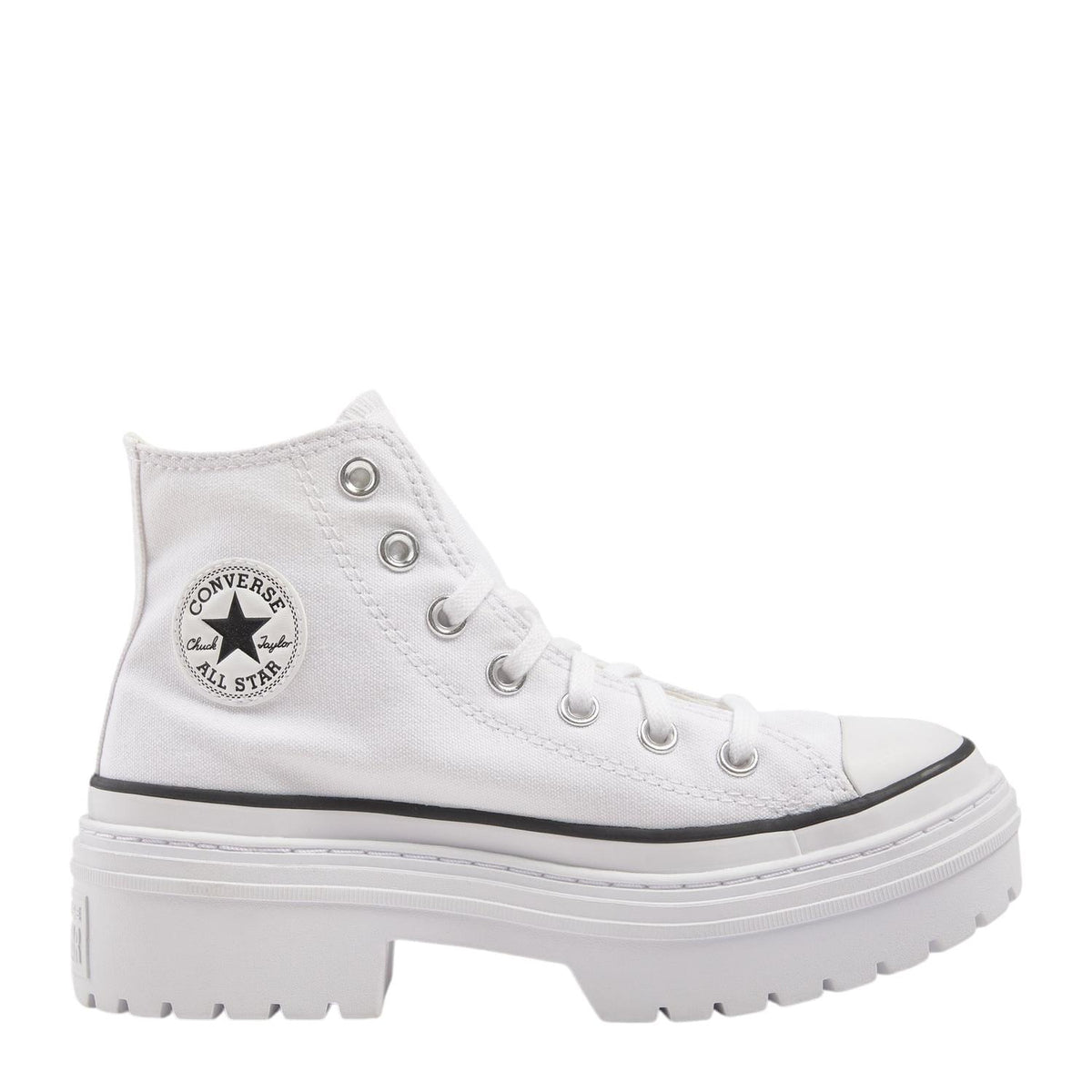 Allstar Heel Platform White/Black