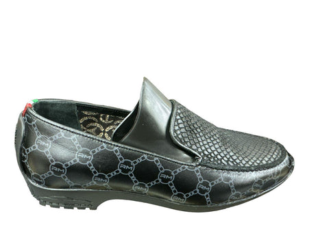 Rossimoda Loafer Floral Boom Black