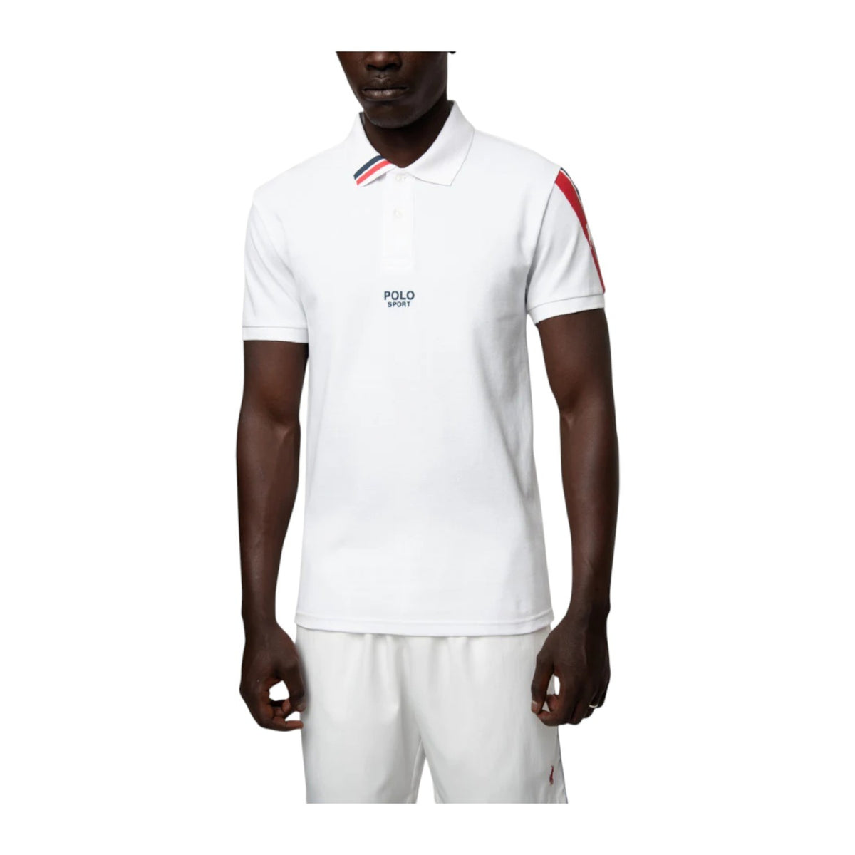 Polo Golfer Active Sleeve Pony White