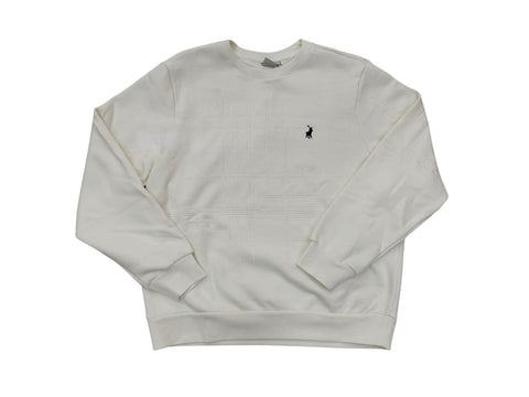Polo Sweater Ladies Top Lee Textured Off White
