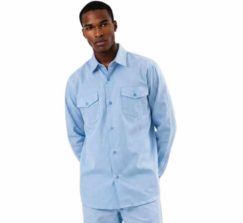 Dickies Shirts 847 Long Sleeve Endless Blue