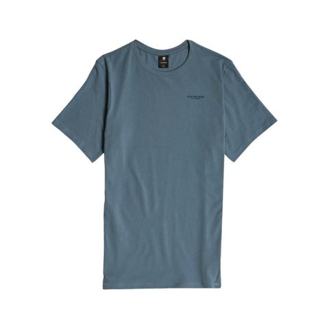 Gstar T-Shirt Slim Base Avio Blue