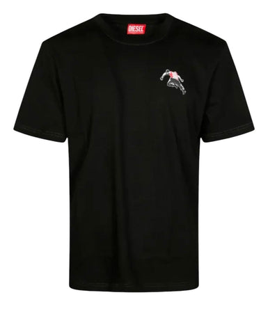 Diesel T-Shirt T-Adjust T3 Black