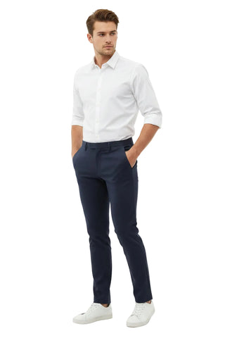 Polo Chino Boston Relaxed Leg Navy