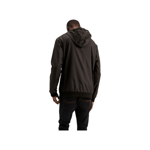 Polo Jacket Sport Hooded Black
