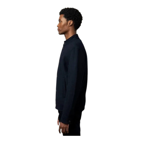 Polo Jacket Melton Harrington Navy